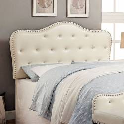 GWENYTH HEADBOARD IVORY FINISH