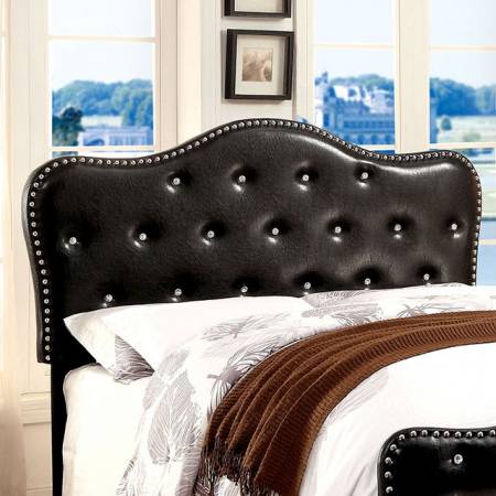 GWENYTH HEADBOARD BLACK FINISH (SMALL)