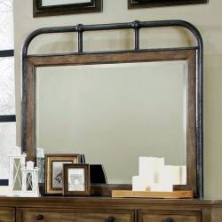 MCVILLE MIRROR W/ METAL FRAME