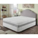 HERBACOAL California King 12" Green Tea and Charcoal Infused Memory Foam Mattress