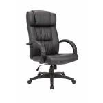 OC-08 BLACK ADJUSTABLE SWIVEL OFFICE CHAIR