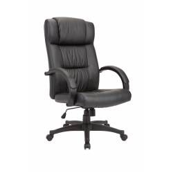 OC-08 BLACK ADJUSTABLE SWIVEL OFFICE CHAIR