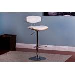 ACBS16 WHITE CROCODILE ADJUSTABLE SWIVEL BARSTOOL