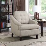 ERIN VOYAGE MODERN SAND ACCENT CHAIR