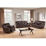 LEIGHTON VEGABOND ELK POLYESTER 2 PCSR RECLINING SOFA AND LOVESEAT