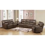 DWAYNE CHOCOLATE 2 PCS RECLINING SOFA AND LOVESEAT