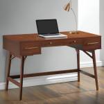 Desks Mid-Century Modern Writing Desk with 3 Drawers