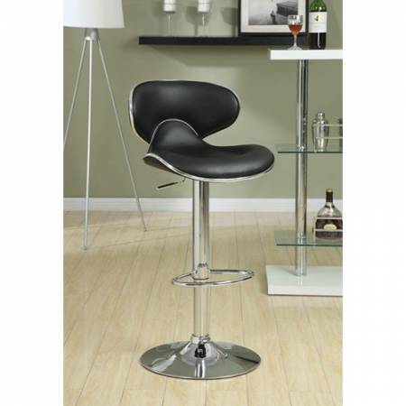 Dining Chairs and Bar Stools Adjustable Height Contemporary Bar Stool with Swivel Seat