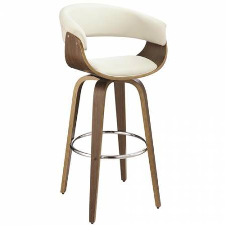 Dining Chairs and Bar Stools Contemporary Upholstered Bar Stool