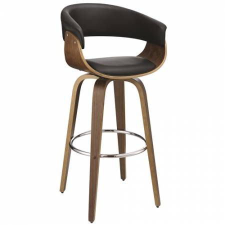 Dining Chairs and Bar Stools Contemporary Upholstered Bar Stool