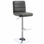 Dining Chairs and Bar Stools Adjustable Upholstered Bar Stool