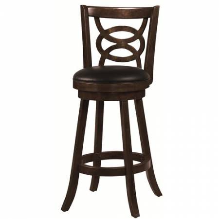 Dining Chairs and Bar Stools 29" Swivel Bar Stool with Upholstered Seat