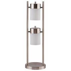 Table Lamps Contemporary Table Lamp with 2 Adjustable Swivel Lights