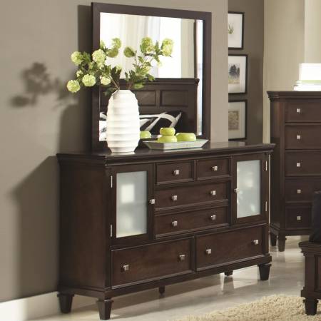 Camellia Dresser with 5 Drawers and 2 Doors