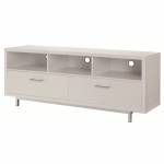 Wall Units Low TV Console w/ Metal Base