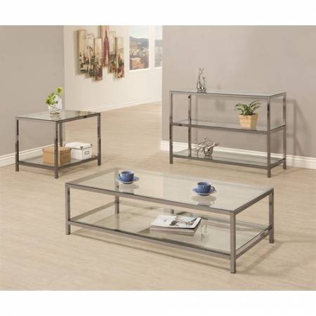72022 OCCASIONAL GROUPS Table with Shelf OCCASIONAL GROUPS Set 3PC