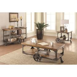 70112 OCCASIONAL GROUPS Table with Shelf OCCASIONAL GROUPS Set 3PC