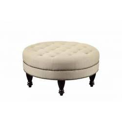 Ottomans Traditional Round Cocktail Ottoman