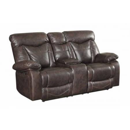 Zimmerman Reclining Love Seat with Cup Holders