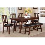 Dining Table F2271 with Bench and 4 Side Chair