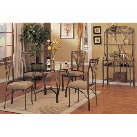 Dining Table F2028 and 4 Side Chair