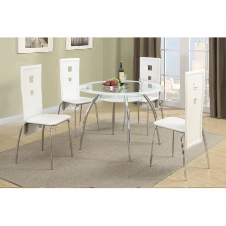 Dining Table F2210 and 4 Side Chair