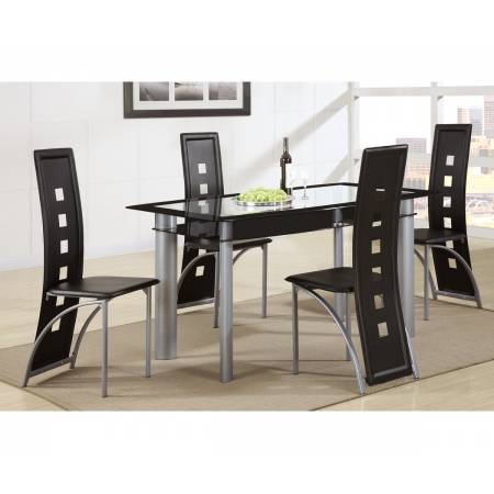 Dining Table F2212 and 4 Side Chair