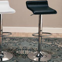 Dining Chairs and Bar Stools 29" Upholstered Bar Chair with Adjustable Height