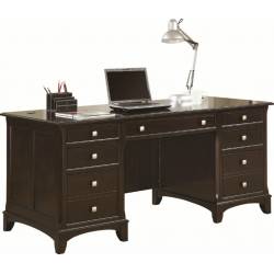 Garson Kneehole Credenza with 7 Drawers