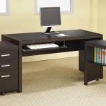 Skylar Computer Desk with Drop Down Drawer