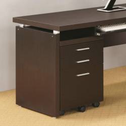 Skylar Mobile Pedestal with 3 Drawers and Casters