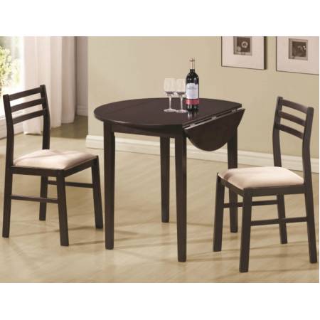 Dinettes Casual 3 Piece Table & Chair Set