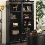 Nicolas Traditional Carved Combination Bookcase