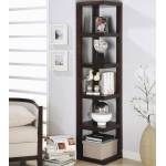 Bookcases Contemporary Corner Bookcase