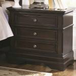 Cambridge 3 Drawer Night Stand with Bracket Feet