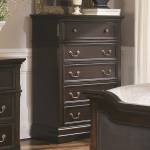 Cambridge 5 Drawer Chest with Bracket Feet