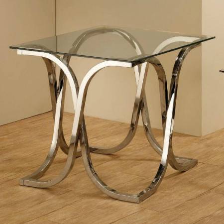 Occasional Group 6 End Table with Tempered Glass Top