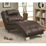Accent Seating Casual and Contemporary Living Room Chaise with Sophisticated Modern Look