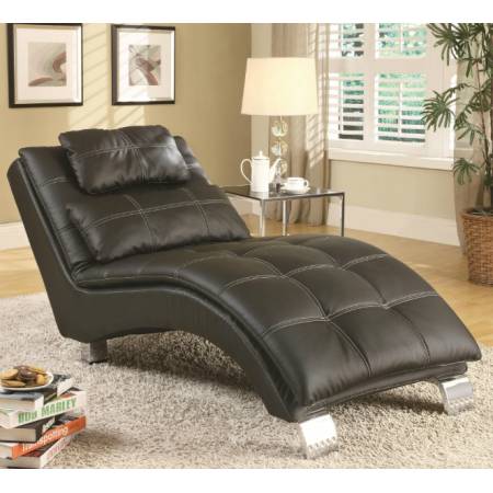 Accent Seating Casual and Contemporary Living Room Chaise with Sophisticated Modern Look