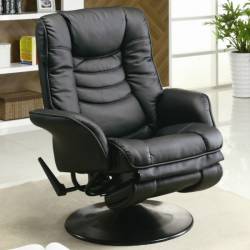 Recliners Casual Leatherette Swivel Recliner