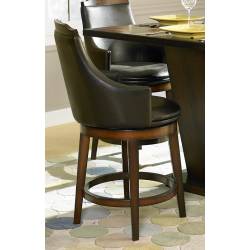 Bayshore Swivel Counter Height Chair - Leatherette 5447-24S