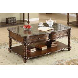 Lockwood Cocktail Table - Brown Mahogan 5560-30