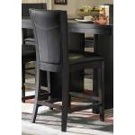 Daisy Counter Height Chair in Dark Brown Leatherette 710-24