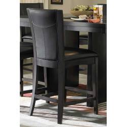 Daisy Counter Height Chair in Dark Brown Leatherette 710-24