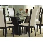 Daisy Dining Table with Glass Top 710-72