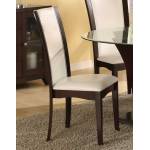 Daisy Side Chair in White Bi-cast Vinyl 710WS