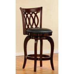 Homelegance Bar and Game Room Swivel Counter Height Chair 1133-24S 
