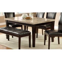 Hahn Dining Table, Marble Top 2529-64