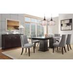 Chicago  Dining Set - Espresso 5pc set (TABLE + 4 SIDE CHAIRS)