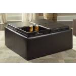 Kaitlyn Cocktail Ottoman in Bi-Cast Vinyl 468PU